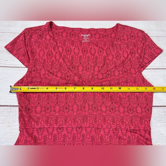 Toad&Co Red Patterned Dress - Picture 8 of 9